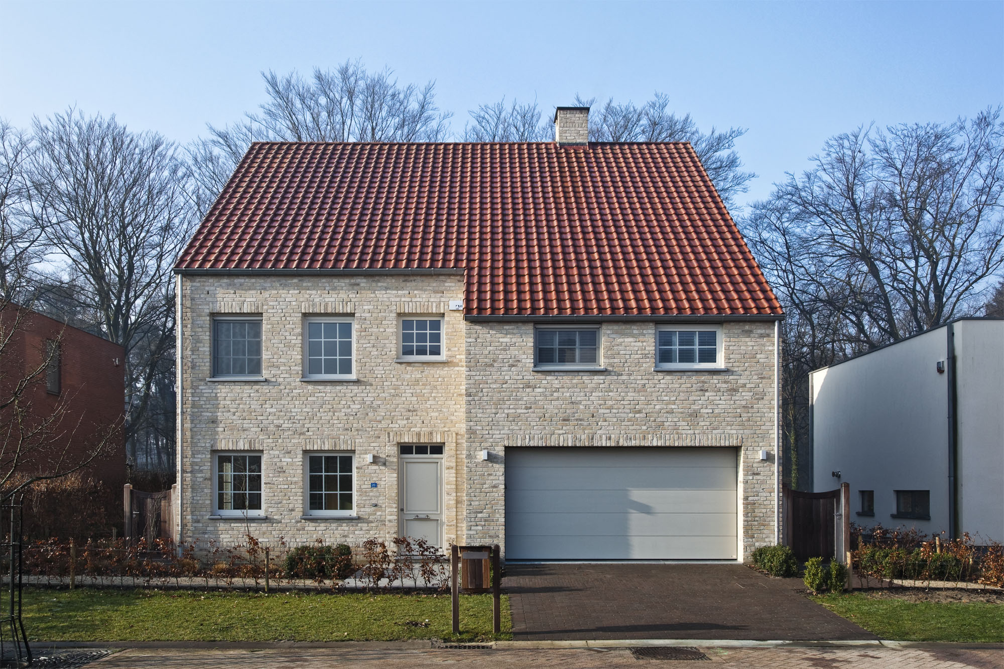 Hedendaagse landelijke woning - Ketswoningbouw