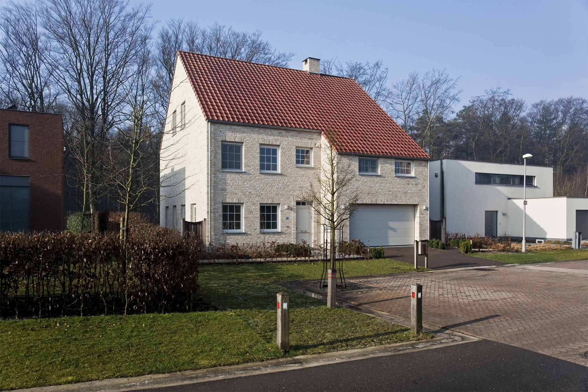 Hedendaagse landelijke woning - Ketswoningbouw